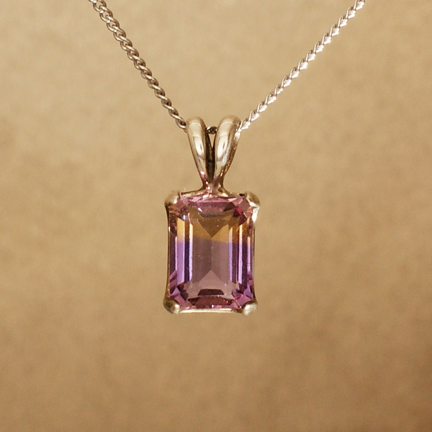 ABENDLICHT - AMETRINE + STERLING SILVER PENDANT