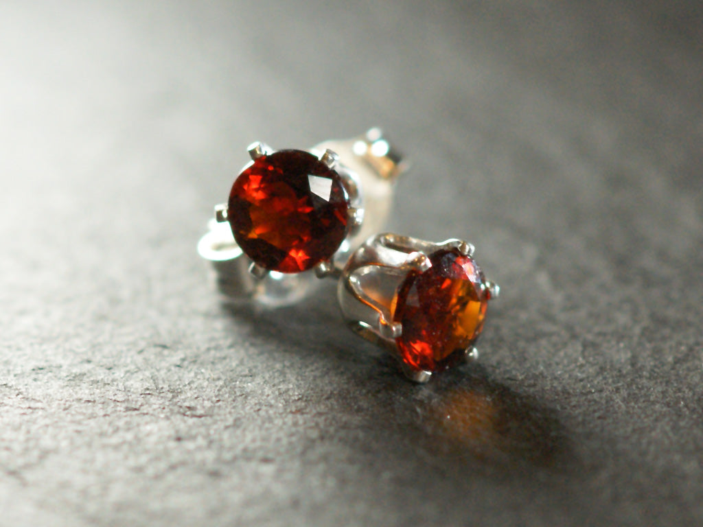 ABENDSCHEIN AM STROM - FIRE CITRINE EARRINGS