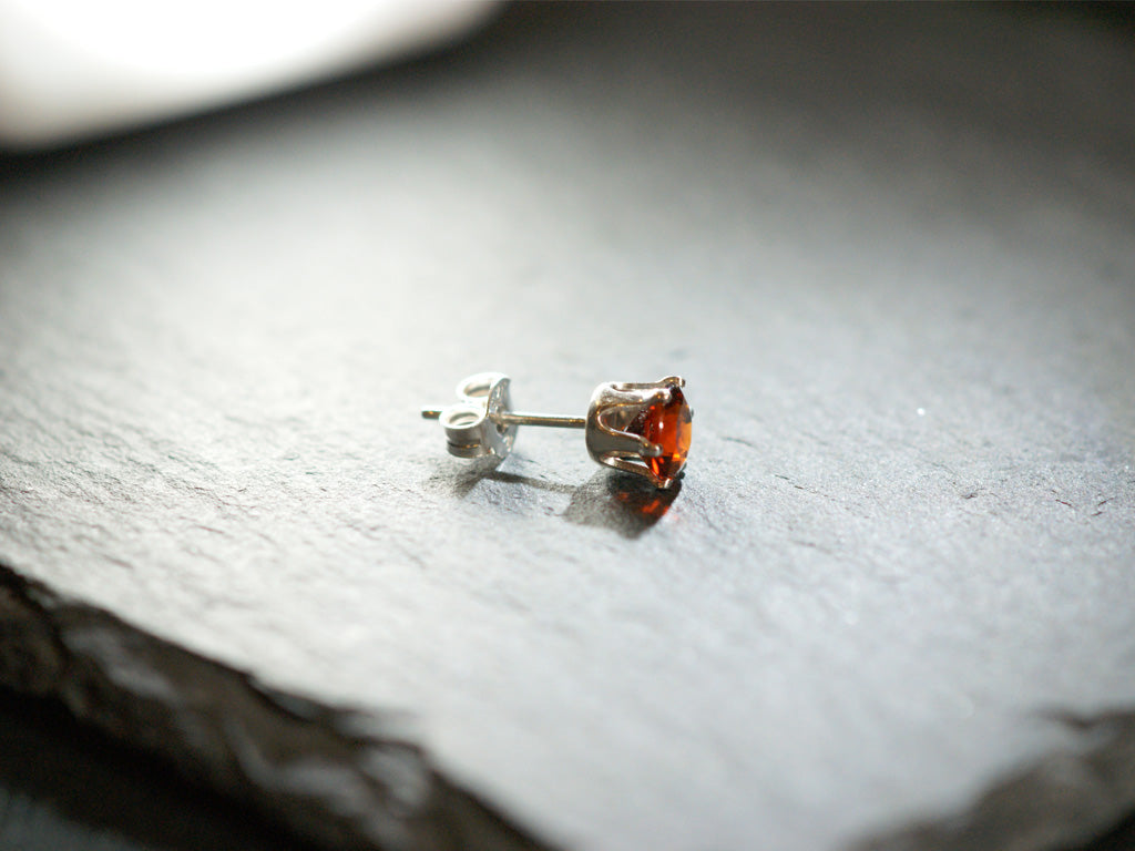 ABENDSCHEIN AM STROM - FIRE CITRINE EARRINGS