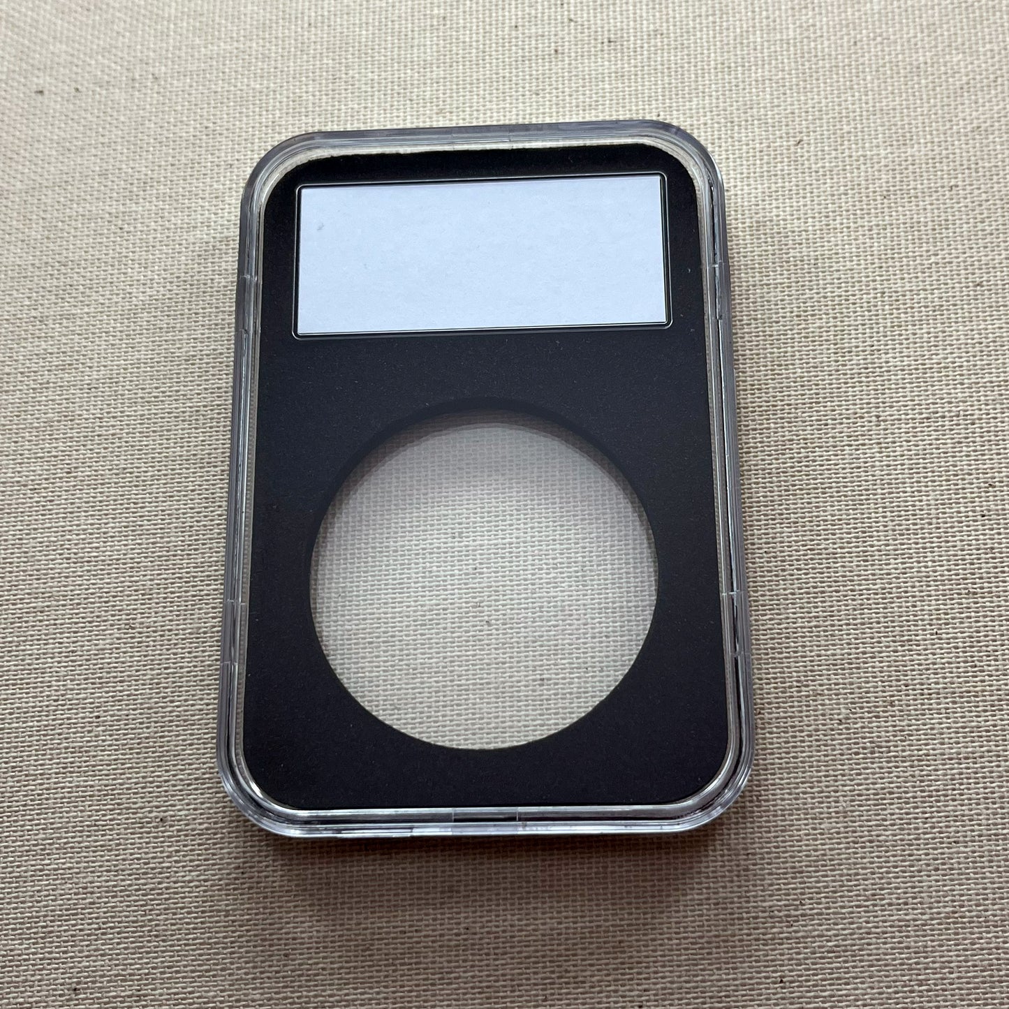 Coin Slab with Black Insert