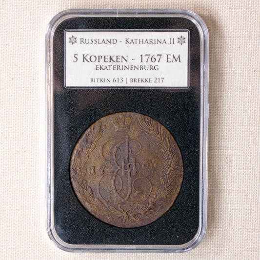 1767 Russian Empire - 5 Kopek Coin (VGA2404)