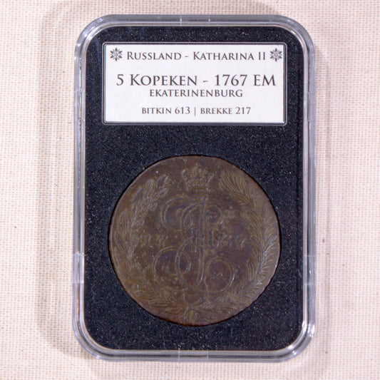 1767 Russian Empire - 5 Kopek Coin (VGA2421)