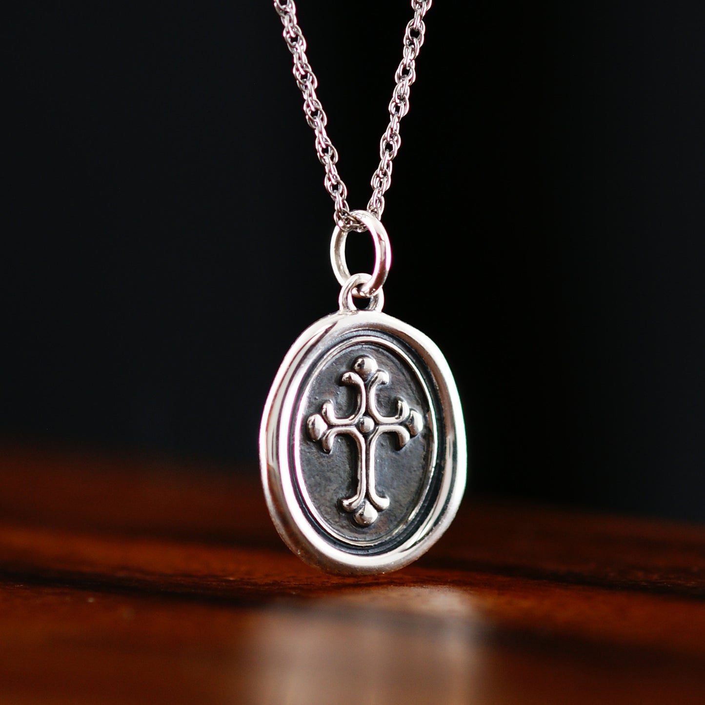 SIEGELKREUZ - CROSS SEAL NECKLACE
